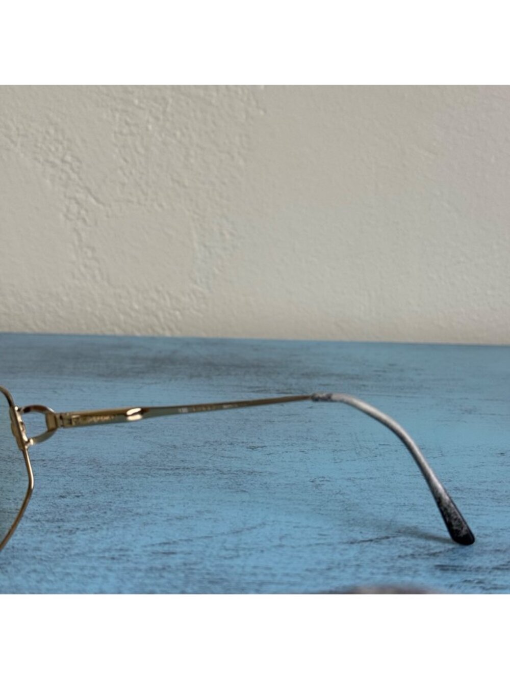 Vintage Gucci GG 2279 CD5 Aviator Gold Eyeglasses Optical Frames - Picture 5 of 11